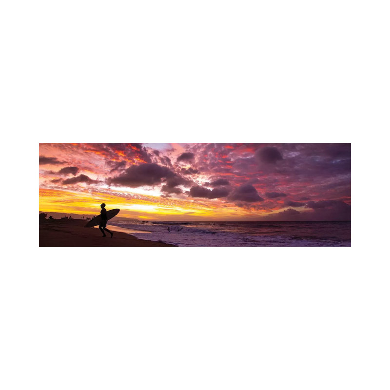 Vog Sunset by Sean Davey - Wrapped Canvas Panoramic Gallery-Wrapped Canvas Giclée