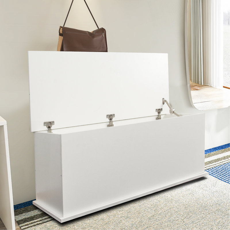 Coffre de rangement, Blanc