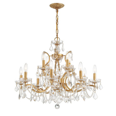 Lataysia 12 - Light Dimmable Classic / Traditional Chandelier