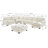 Antanisha Leather U-Shaped Sectional-2035413829