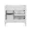 Armoire de rangement de salle de bain de style moderne avec 2 tiroirs et un tiroir basculant-58163389