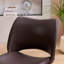 Chaise de salle à manger confortable et moderne en similicuir-133996129