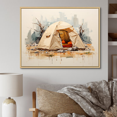 " Camping Tent Outdoor Adventure "