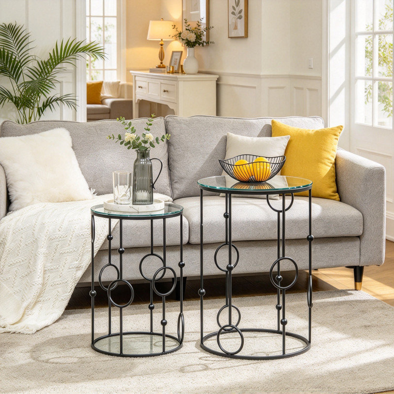2 - Piece Living Room Table Set