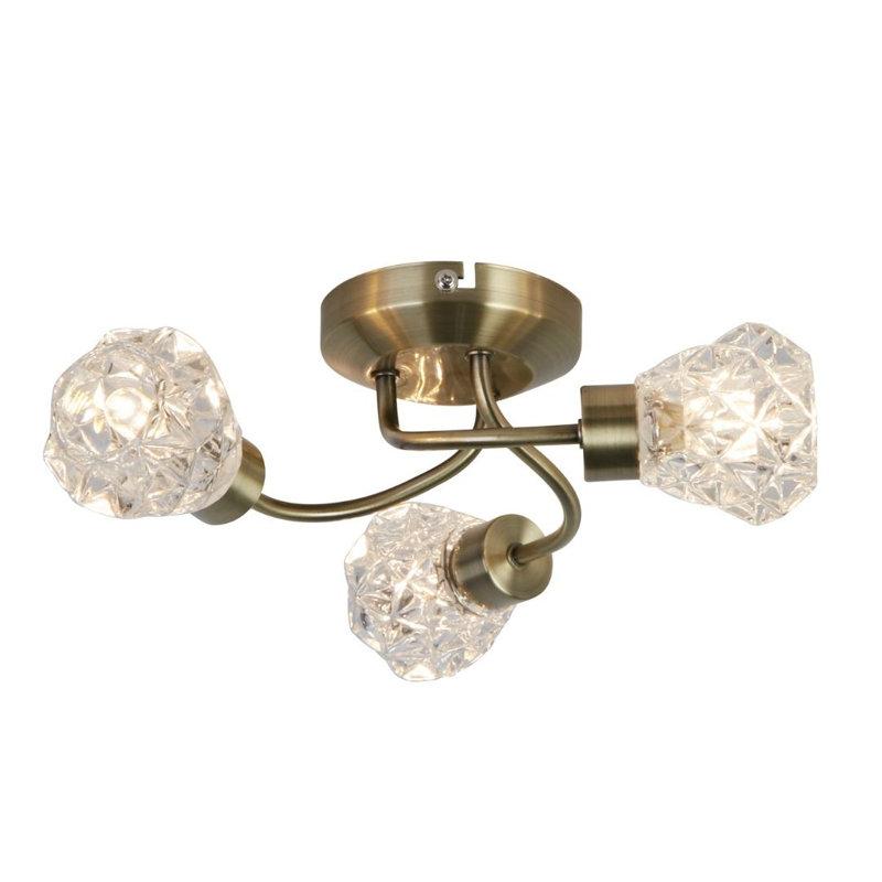 Glass Flush Mount