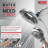 Universal Showering Components Full/Standard Dual Shower Head-17395130