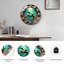 Horloge murale en verre 16 po