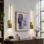 Modern Rechargeable Integrated LED Wall Sconce, 360° Swivel Dimmable Cordless Lamp-741955891