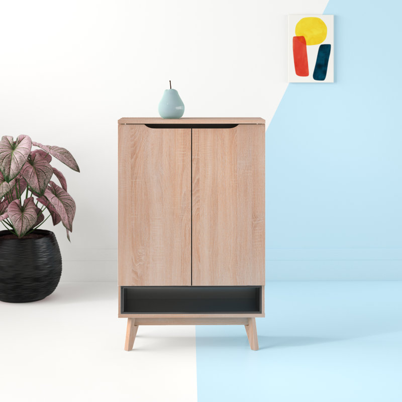 18 Pair Shoe Storage Cabinet