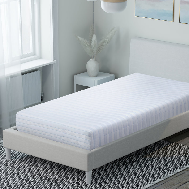 Bodipedic Support Gel Memory Foam Mattress-in-a-Box, Twin, 6