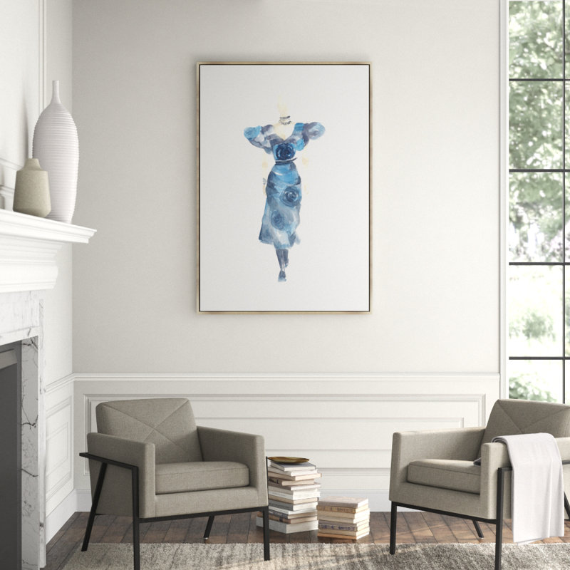 Style Me III Print by Helen Parker, 59.5" H x 41.5" W x 1.5" D, Image Brush Gel