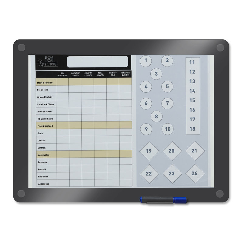 Tableau effaçable Clarity, H 11 po x l 13,5 po
