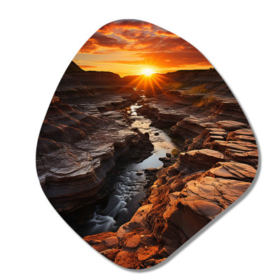 Markysha - Canada Nebula Shape Assymterical Metal Wall Art