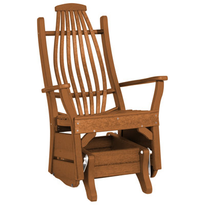 Bentwood Poly Lumber Single Glider