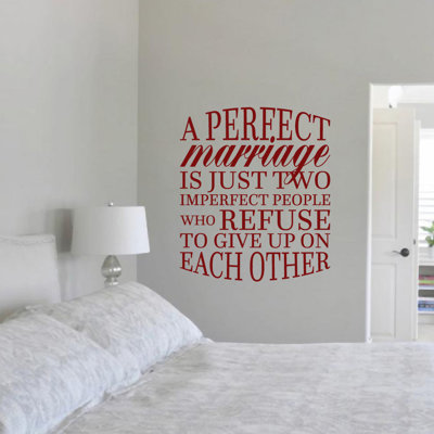 Adhésif décoratif «A Perfect Wedding»