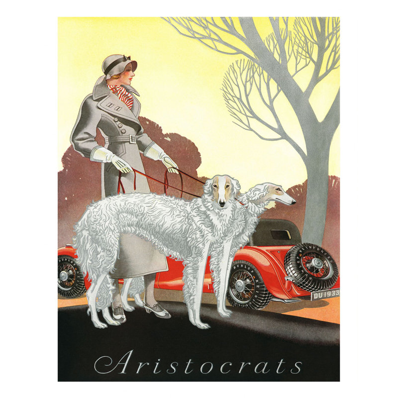 Retro Art Aristocrats Sign