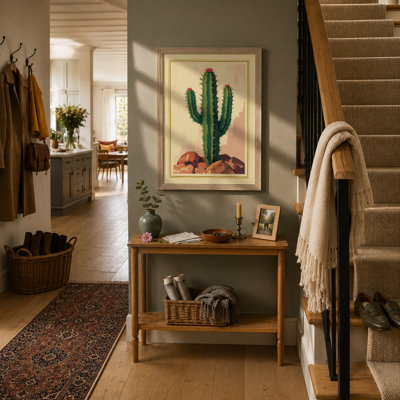 Saguaro Study Botanical - Framed Print