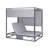 58'' Wide Outdoor Patio Daybed with Cushions-95082236-95082235