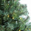Arbre de Noël articulé artificiel pré-éclairé avec support pliable
