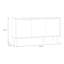 SHERBROOKE 139.2cm Sideboard