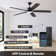 Ceiling Fans With Lights, Smart Ceiling Fan With App And Remote Control