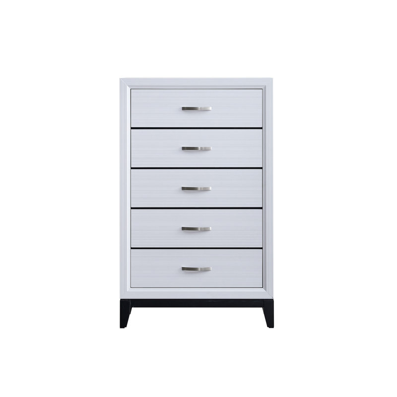 Commode Glasgow, blanc, Blanc