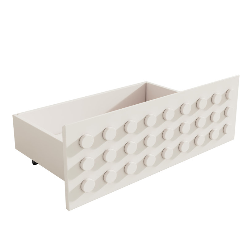Solid Wood Bed, White
