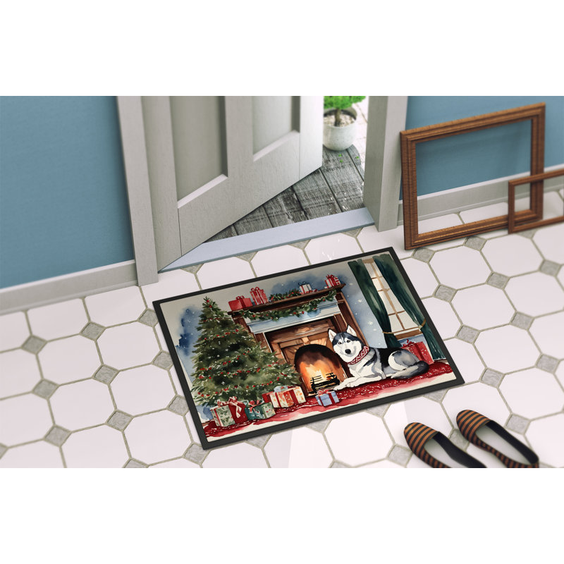 Tapis antidérapant Jerae pour l'intérieur et l'extérieur, L 24 po x L 36 po