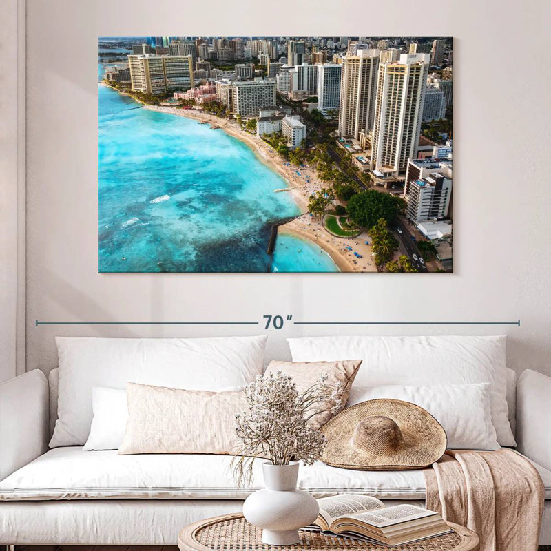 Gillard Waikiki Gillard Coastline, H 34 po x l 51 po