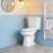 Two-Piece Toilets with Soft-Close Seat for Bathrooms