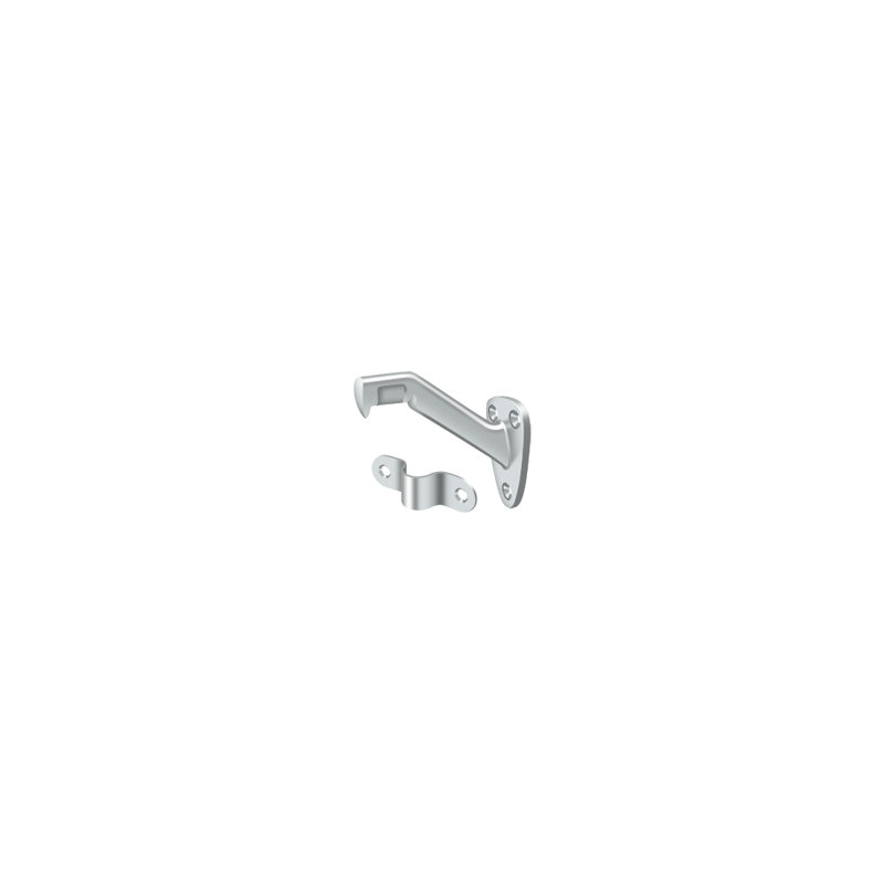 3.26" Projection Hand Rail Brackets, Polished Chrome