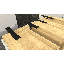 18 po x 2,5 po x 4 po Support de comptoir à support en T The Original-1721564182