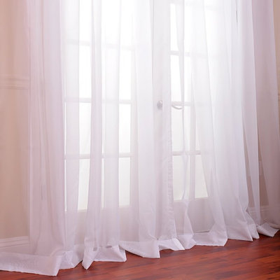 Carissia Extra Wide Sheer Curtain Panel