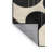 Machine Washable Carlstadt Mid-Century Modern Geometric Rug in Black – Black Binding-1204724492