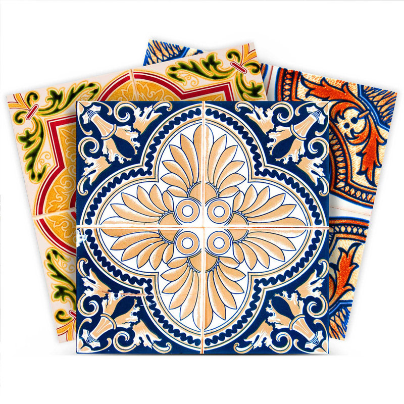 Carreau de mosaïque auto-adhésif en vinyle l 7 po x L 7 po