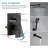 Cube Pressure Balanced 3-Function Shower System with Rough-In Valve-105123647