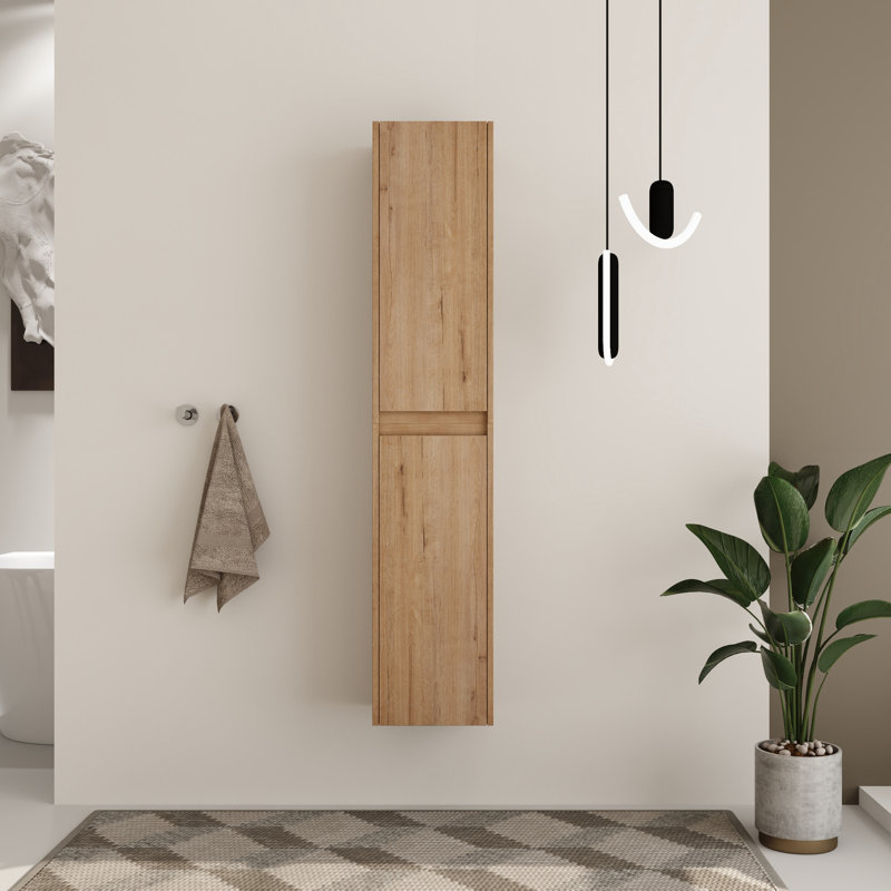 Avonmere 59"H Wall-Mounted Bathroom Cabinet