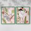 Birds in Motion V-Premium, reproduction encadrée - prête à être accrochée - aucun clou requis - aucun clou requis-174019491-174019518