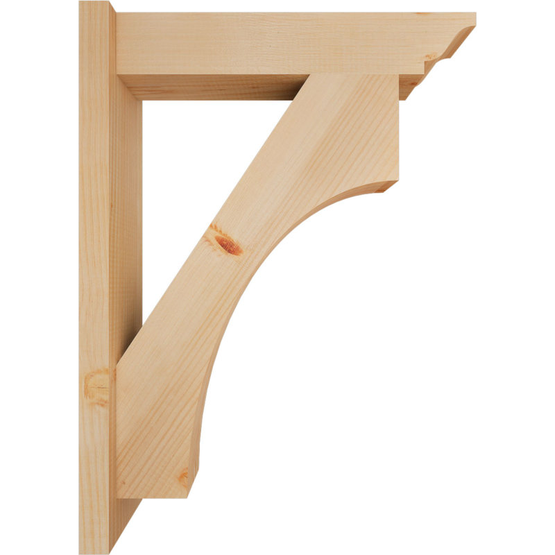 Persienne en bois Westlake, Sapin Douglas de 5 1/2 po (lisse), P 22 po x H 30 po