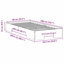 Floor Bed Frame With Storage Solid Pine Wood-804585995-804585991
