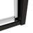 56-60" W X 71" H Pivot Shower Enclosure Door, 1/4" Tempered Glass, Matte Black, Left Right Universal, Easy Installation, Stainless Handle, Magnetic Shut, Leakage Design Swing 56 - 60" H, Reversible-117446113