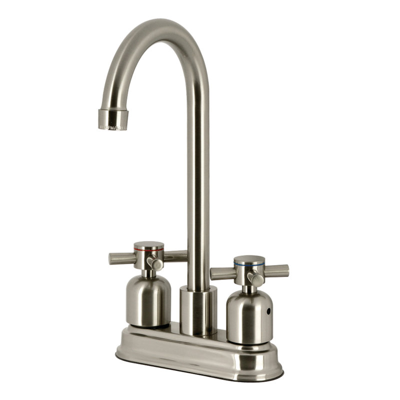 Kingston Brass Concord Two-Handle 2-Hole Deck Mount Bar Faucet
