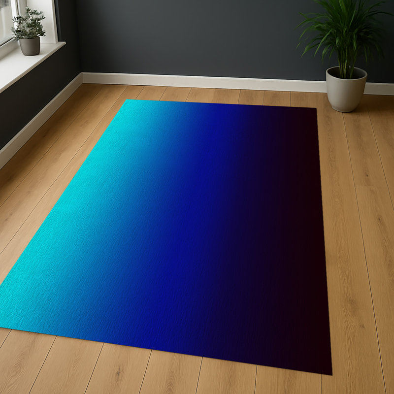 Abstract Area Rug, Runner 70 x 140 cm