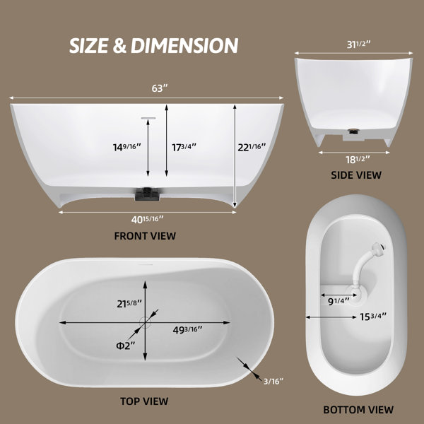 Dimensions du produit