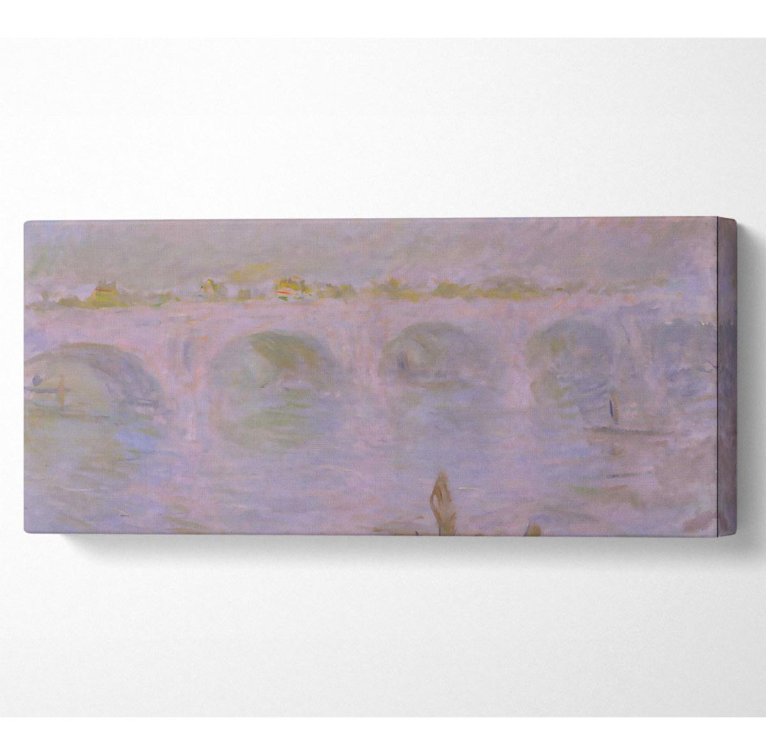 Monet Waterloo Bridge in London - Kunstdrucke auf Leinwand