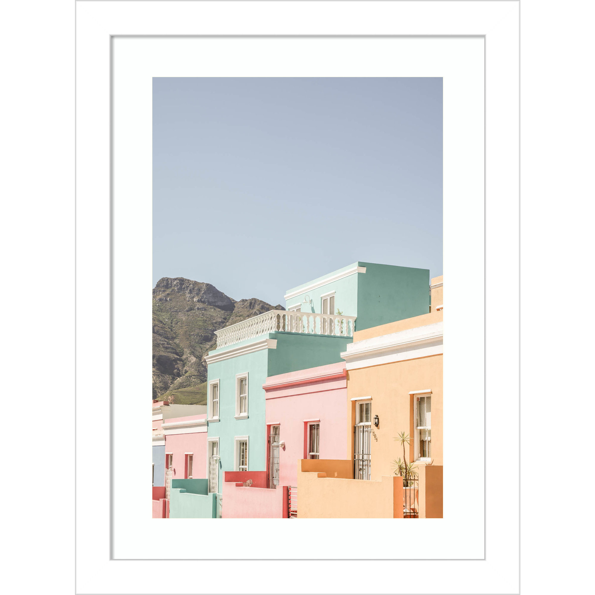 Happy Days by Shot by Clint Wood Framed Wall Art Print, White, 13" H x 10" W