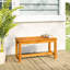 Menik Solid Wood Acacia Outdoor Bench-2088506368