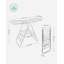 Steel Foldable Gullwing Drying Rack-519354671-519367480