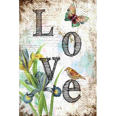 " Vintage Love Bird "