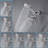 Single Handle 7-Spray Shower Faucet 1.8 GPM With Dual Shower Adjustable Head-105186497